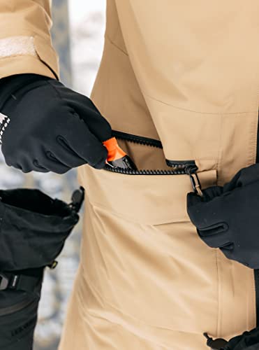 Burton Jaqueta feminina padrão Treeline Gore-Tex 3L, alga, PP