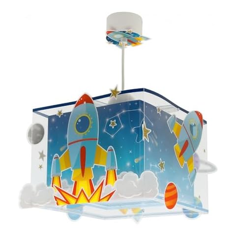 Lustre enfant Dalber fusée spatiale Cover