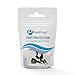 PortPlugs Dust Plugs (5 Sets) - Compatible iPhone 5, SE, 6, 6s, 6s, 6 Plus - Headphone Jack Plugs with SIM Tool – includes Cleaning Brush (Black)