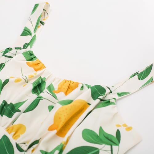 Image of Belle Poque Vintage Floral Dress for Women 2026 Summer A-line Sleeveless Flowy Midi Elegant Wedding Guest Cocktail Dress
