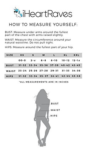 Iheartraves Electro High Waisted Booty Shorts For Women Rave Bottoms Pole Dance Shorts (Black, Small/Medium) #TOP6