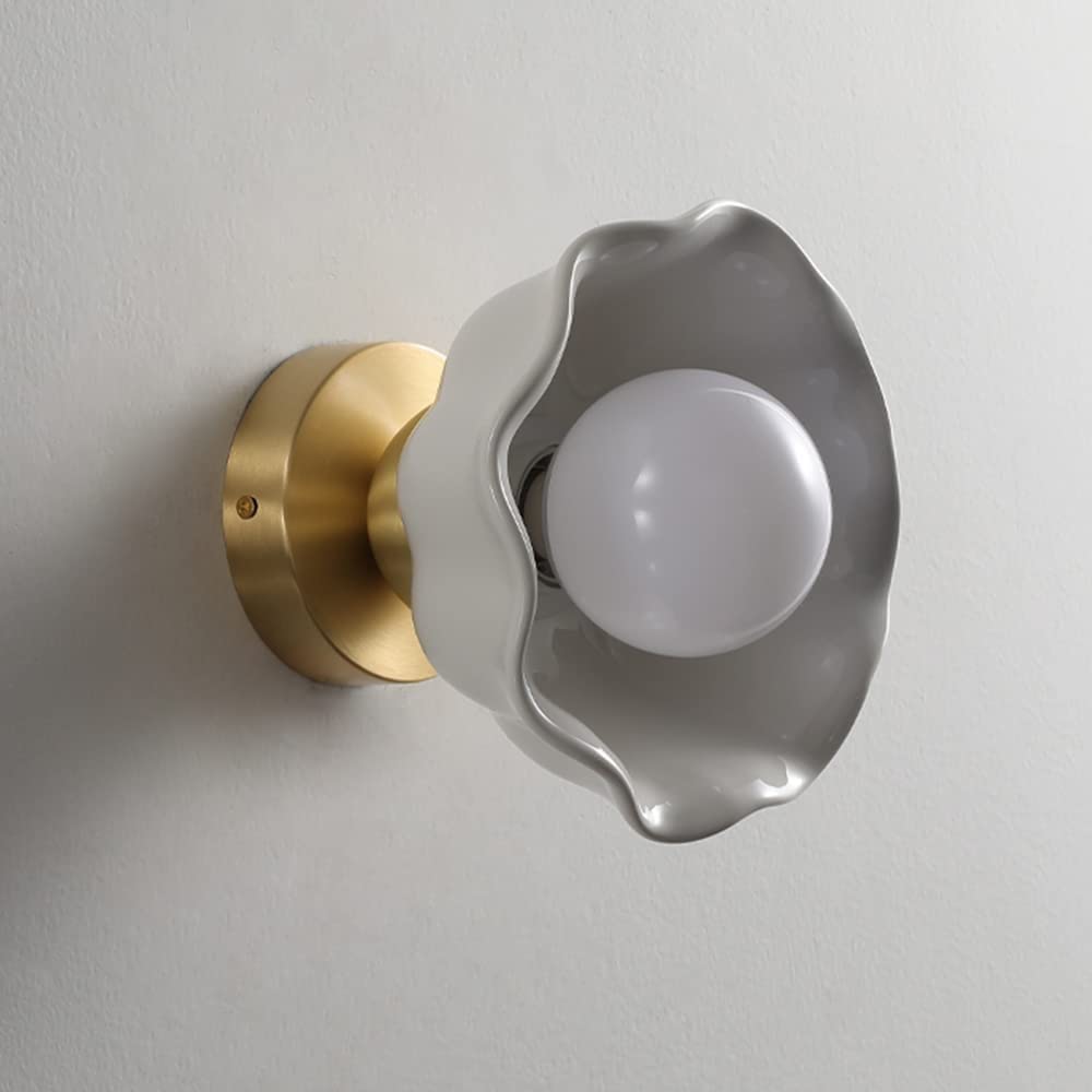 Luxus wandleuchten Vintage E27 Wandleuchten Keramik Lampenschirm Lesen Wandleuchte Kopfteil Nacht Leselampe Leuchte Aufbau Nachttischlampe Dekorative Wand Laternen für Wohnzimmer Schlafzimmer Studie