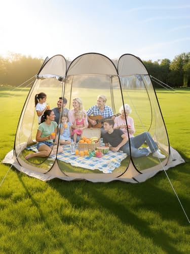 Carpa camping tipo burbuja para 8 personas miniatura 1