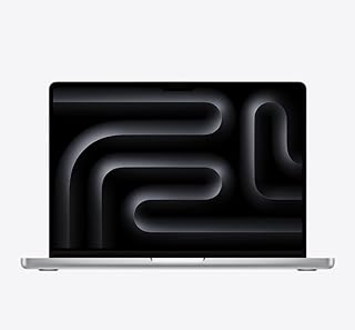 2024 Apple MacBook Pro with Apple M4 Pro Chip with 14CPU & 20GPU (14-inch, 24GB RAM, 1TB SSD Storage) (AZERTY French) Silver (Refurbished)