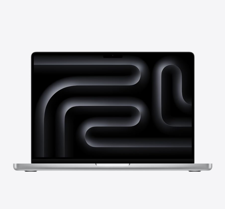 2024 Apple MacBook Pro avec Apple M4 Chip avec 10CPU & 10GPU (14-pouces, 24GB RAM, 1TB SSD Stockage) (AZERTY French) Argent (Reconditionné)
