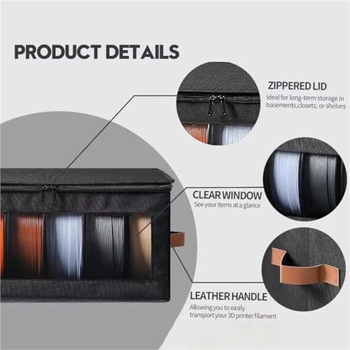 Bolsa de tela para guardar CD en armario con ventana transparente y organizador de discos 4