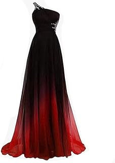 Gradient Long Prom Dresses for Women Ombre Evening Wedding Party Gowns Formal - Buy now