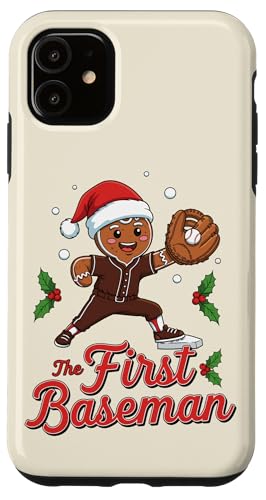 The First Baseman �W���W���[�u���b�h�N���X�}�X�싅 �X�}�z�P�[�X iPhone 11 �p