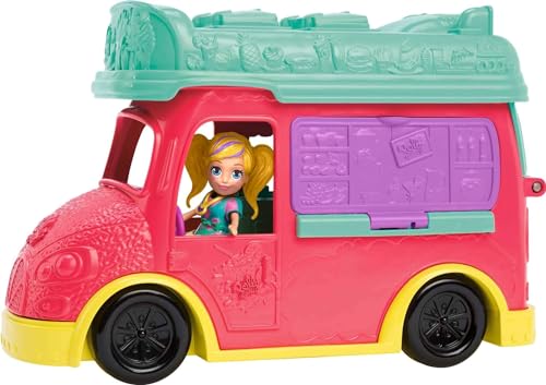 Food Truck 2 Em1 Mattel Polly Pocket Loira