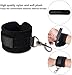 Bed Restraints Sex Resistance Bands Bed with Ankle Strap and Wrists Handcuffs Sex Hand Cuff Bracelets Set for Women Adults Bedroom Ropes Lanyards Play King Queen Size Bed Mattress Sweater