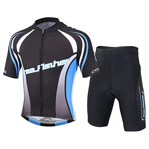 FREE FISHER Kids Cycling Jersey Set Cover