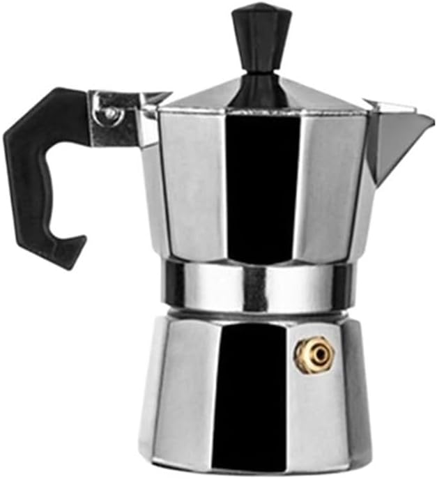 Aluminum Coffee Kettle Household Octagonal Moka Tea Pot Office Home Travel Outdoor Camping Tableware Equipment