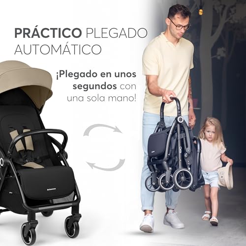 Poussette canne compacte à pliage automatique anti-stress - 3