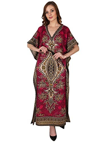 Ukal Women's Polyester Paisley Maxi Kaftan - Review, Price and Buying Guide
