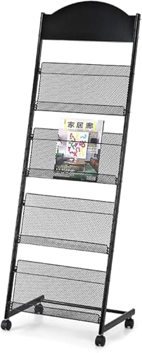 Présentoir à brochures mobile pour ranger et déplacer vos documents - 2