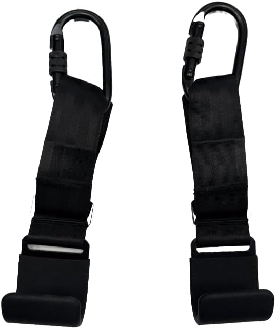Barbell Loading Hook Straps (Pair) for Squat Harness V3/ V4