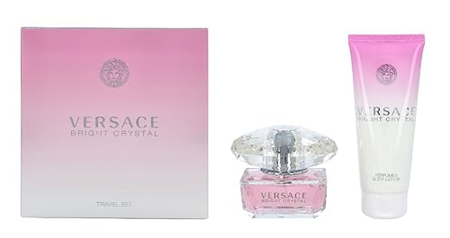 VERSACE Set de regalo de Eau de Toilette de cristal brillante para mujer