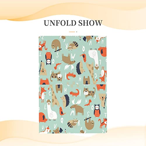 Allgobee Greeting Cards Zoo-Alphabet-Cute-Animals Envelope Blank Cards Cards For All Occasions,Birthday,Thank You,Wedding #TOP1