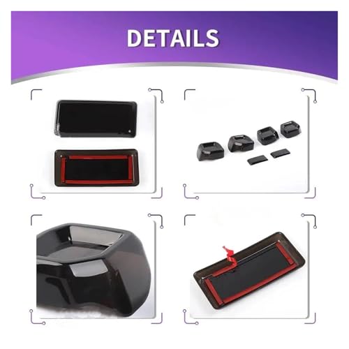 Cubierta decoración ABS y protector de luz trasera Ford Bronco 4