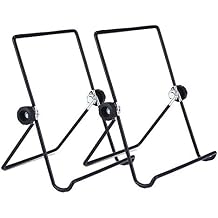 MOACC Tablet Stand, Portable Foldable Tablets Multi-Angle Non-Slip Adjustable Metal Holder Cradle Fit for 9-12.9 inch Tablet PC, Pad 2 Pack