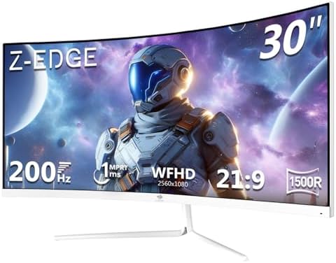Z-Edge Z-Edge 30 Inch Ultrawide Curved Gaming Monitor 200Hz