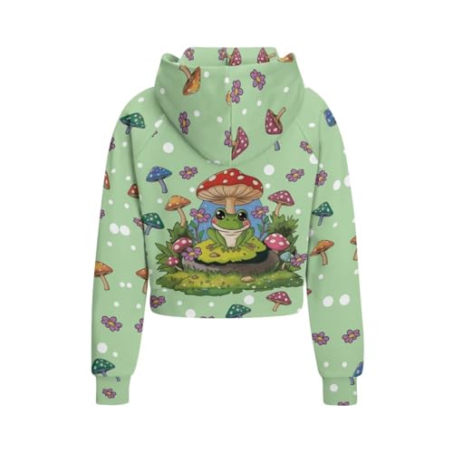 Girls Sweatshirts Half Zip Cropped Hoodies Pullover for Kids Outwear Lightweight Sport Hoodie Sweatshirt Fall Coat4