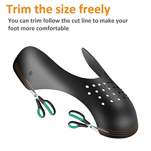 Vsonker 4 Pairs Shoe Crease Protectors For Air Force Shoes, Anti-Wrinkle Shoe Crease Guard For Sneaker And Casual Shoes, Anti Crease Shoe Protectors For Men's 7-12/ Women's 5-8 #TOP5