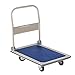 Produktbild liushop Folding Handcart Faltplattformwagen Schwere Handlastwagen Moving Push Flatbbed Trolley für Lagerhaus Bürofabrik 660 lbs Gewichtskapazität Paketwagen