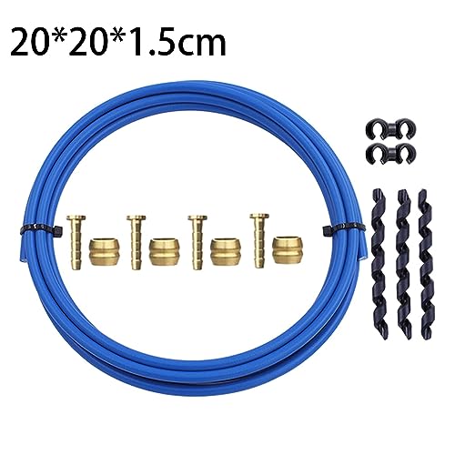 RNXRZANK 2X Hydraulic Disc Brake Kit for with Hose and Tube Set