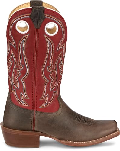 Justin Men's Ante Up 13" Medium Square Toe Western Boot2