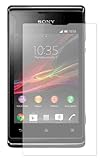 3 x Membrane Screen Protectors for Sony Xperia E (Experia E Dual) - Crystal Clear (Invisible), Anti-Scratch Films, Retail Package with accessories