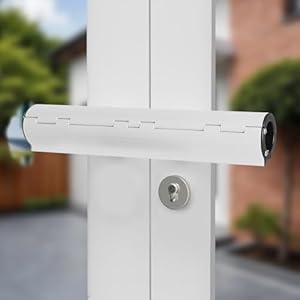 Zhwidnerso 55NDI-BJJ Terrassentür-Panzerriegel 2er-Set