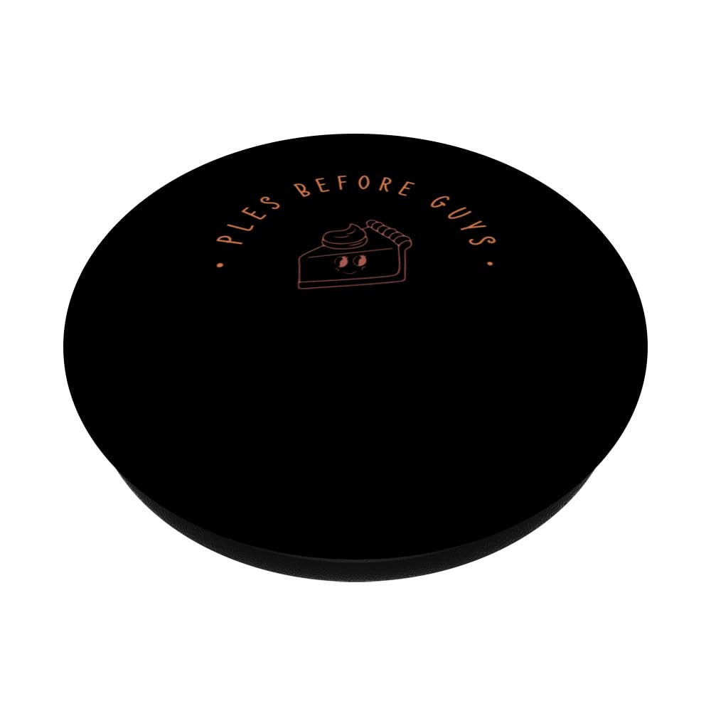 Ples Before Guys Autumn Fall Thanksgiving Season PopSockets Swappable PopGrip, Black - Image 2