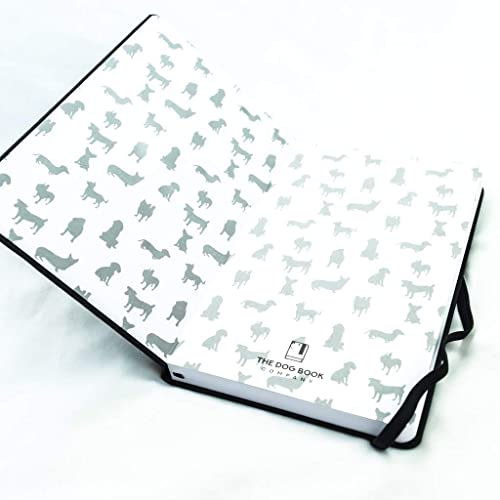 Carnet de notes à couverture rigide en cuir PU noir de haute qualité
