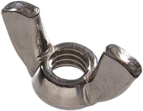 The Hillman Group 3001 1/4-20-Inch Stainless Steel Wing Nut, 5-Pack