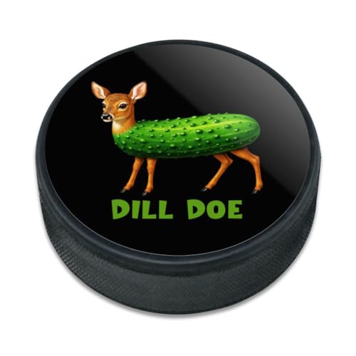 GRAPHICS & MORE Deer Dill Doe Ice Hockey Puck