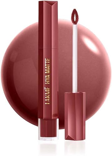 Lakme 9to5 Hya Matte Lip Liquid + Hyaluronic Acid Vacation Nude 5.3ml