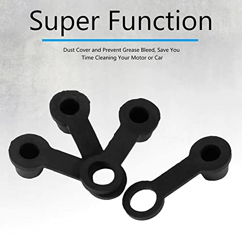 OUNONA Schmiernippel Kappen 4St - Gummi-Staubschutz Für Quad & ATV