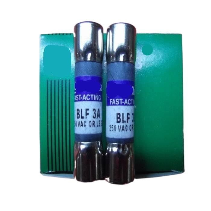Fusible BLF 3 E 10x38 évite les courts-circuits de vos appareils électriques 3A 250V