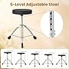 COSTWAY Electric Drum Kit, Foldable Electronic Drum Set with 225 Sounds, 30 Demos, 21CM Mesh Drum Pads, 24CM Cymbals, Metronome, USB MIDI, Kick Drum, 2 Drumsticks, 5-Level Adjustable Stool & Headphone #5