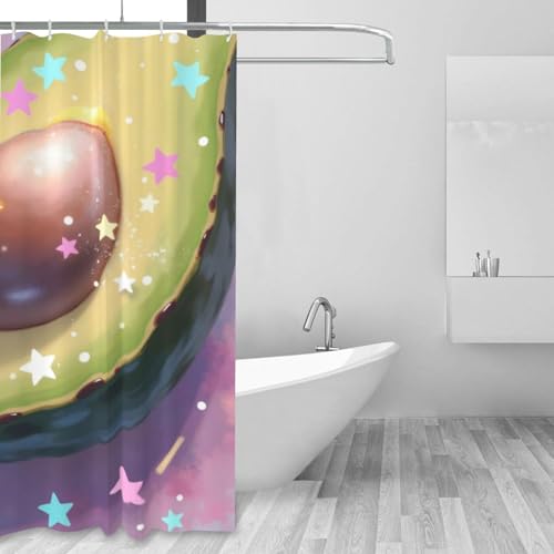 Rideau de douche avocat imperméable et épais lavable machine