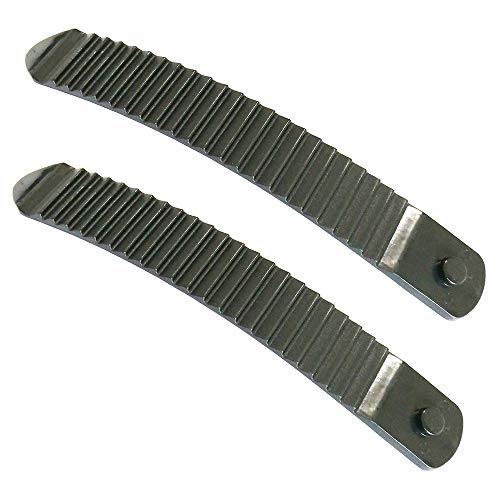 UP100 One Pair Length 182mm Snowboard Binding Parts Ankle Tongue Ladder Straps for Snowboard Shoes Black - Thumbnail 3