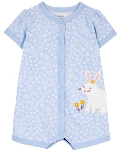 Carter's Baby Girls' Snap Up Cotton Romper3