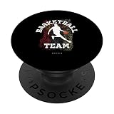 Serbien Basketball Team B-Ball Herren Basketball PopSockets mit austauschbarem PopGrip