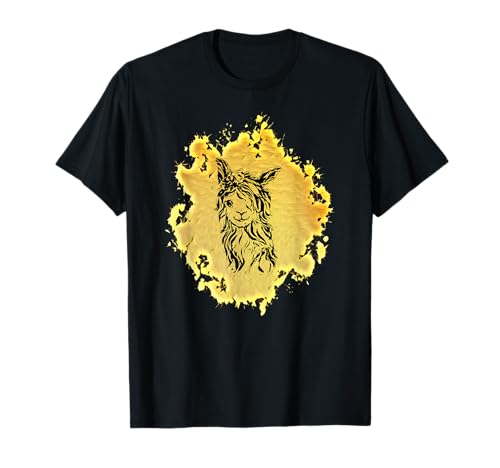 Llama Alpaca Motivo Colorido Animales Lindas Alpacas Camiseta