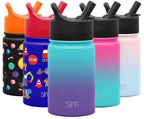 Simple Modern 10oz Summit Kids Water Bottle Thermos with Straw Lid - Dishwasher
