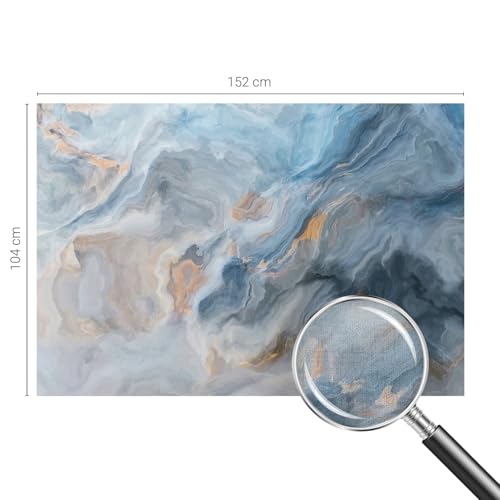 Vinilos decorativos abstractos de 152x104 cm para transformar la pared del dormitorio 5