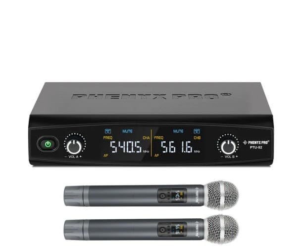 Amazon.co.jp: Phenyx Pro Dual Wireless Microphone System w