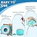 IDQQUQQ 2PCS Dog Washing Gloves and Dog Shampoo Brush, Dog Bath Supplies Dog and Cat Bath Set