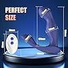 Analvibrator Erotisches Sex Spielzeug für die Männer Paare, Prostata-Massagegeräte mit Fernbedienung, Anal Dildo Analvibratoren Vibratorensets Analplug mit 9 Vibrations 9 Rotations, Swing Sex Toys #5